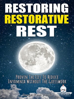 cover image of Restoring Restorative Rest
